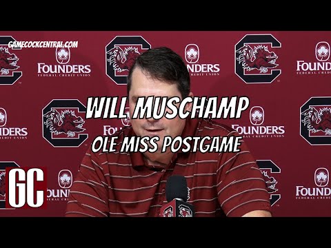 Will Muschamp - Ole Miss Postgame