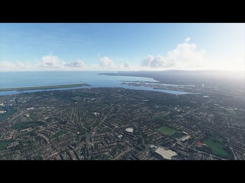 Flying Over Dublin, Wicklow! Ireland (Éire)