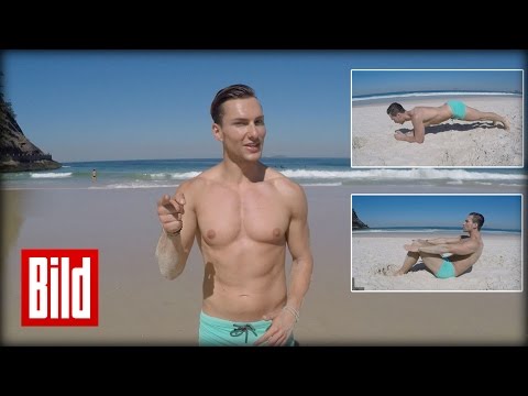Das ultimative Strand-Workout - Fitness im Sand-Urlaub