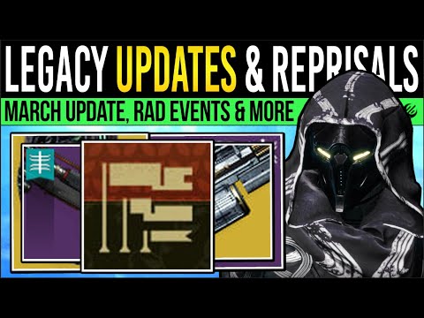 RUMOURED Shadow & Order Events | Destiny 2 (Legacy Weapons, New Activities & Better Than Before?)