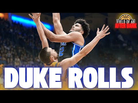'Cam Boozer is CLEARLY the best player in America' | Duke HAMMERS Cal out west! | AFTER DARK