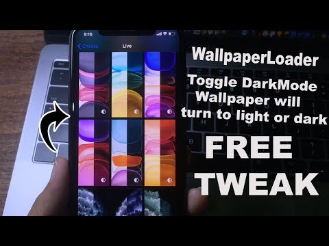 *NEW* WallpaperLoader (DarkMode Wallpaper Tweaks) CheckRain Jailbreak