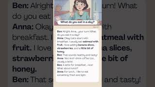 Talk About Food and Eating Habits in English | Easy English Conversation for Beginners