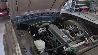 1970 Triumph TR6 - Cold Start