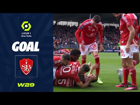 Goal Jérémy LE DOUARON (63' - SB29) STADE BRESTOIS 29 - TOULOUSE FC (3-1) 22/23