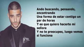 Maluma Sin Contrato (En Letra)