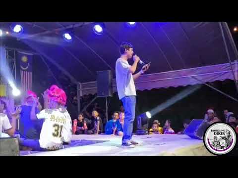 Sebijik Suara Seakan Halim Yazid, Adik Rafiq BP Nyanyi Lagu Alibaba Di Panggung Expo Kuala Krai