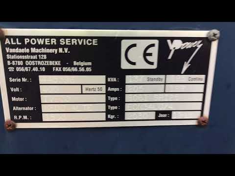 DPX Power: Iveco 8061 SRI25 - 130 KVA Generator set - DPX-11290