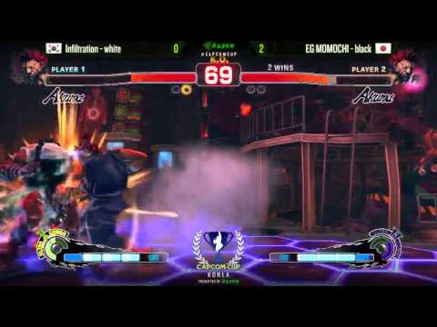 SSF4AE Infiltration vs EG Momochi - CAPCOM-Cup Asia Korea Qualifiers