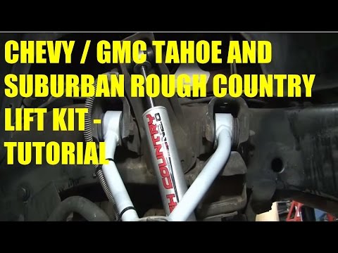 Rough Country Lift Kit for 1988-1996, 98 Chevy / GMC Tahoe and Suburban – Tutorial + Reviews