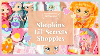 Shopkins Lil&#39; Secrets: Donatina, Jessicake, Sia Shell, Tia Tigerlily, Marsha Mello | Doll Collection