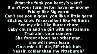 Tyga feat. Nicki Minaj - Muthafucka Up (Lyrics On Screen)