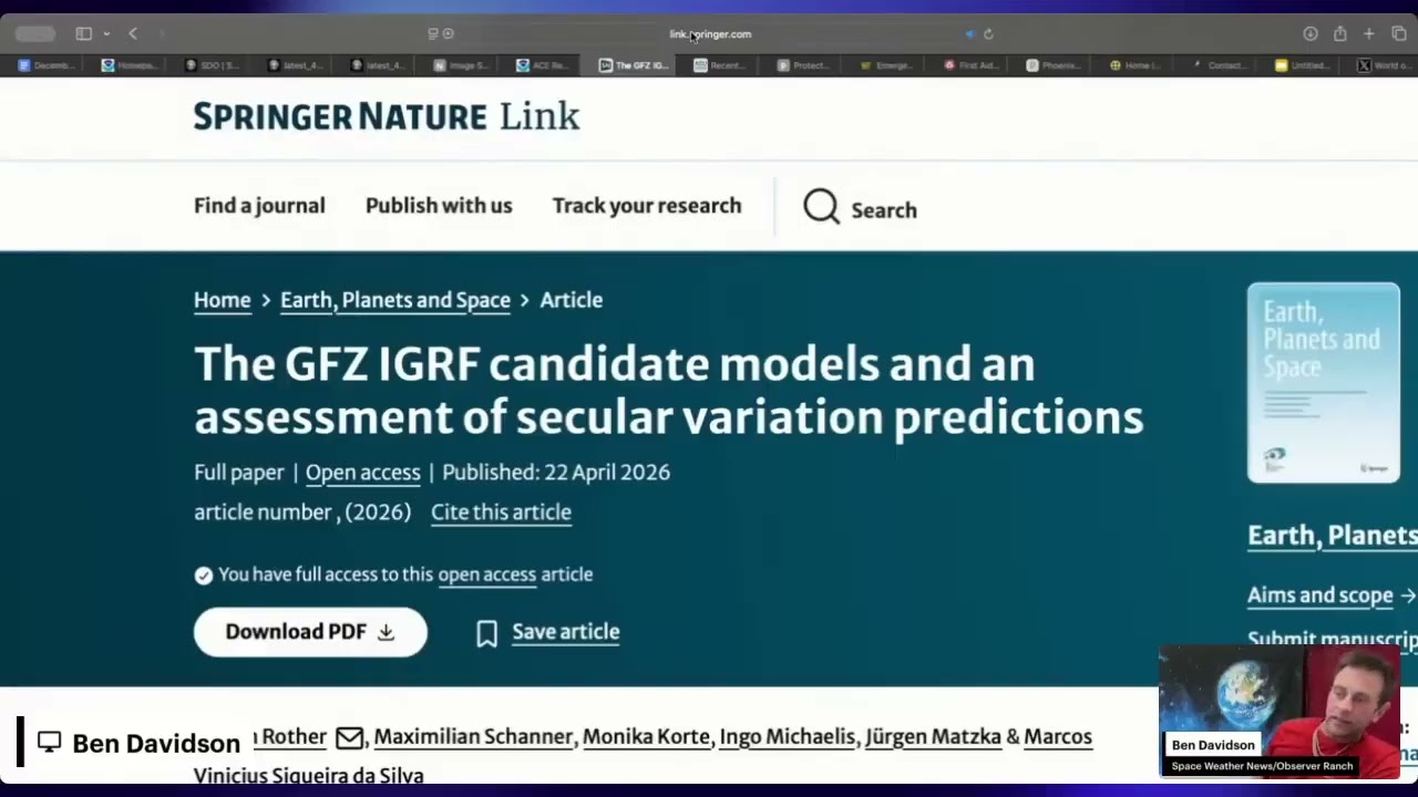 Pole Shift Acceleration Confirmed