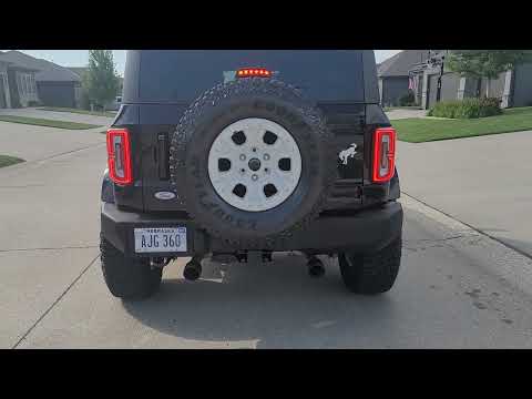 CVF Cruiser Cat-Back Exhaust for Ford Bronco 2.3L/2.7L Take-off (2.3L shown in video)