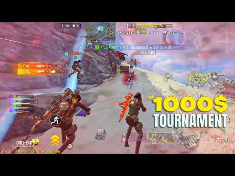 1000$ TOURNAMENT FINAL MATCH INTENSE GAMEPLAY