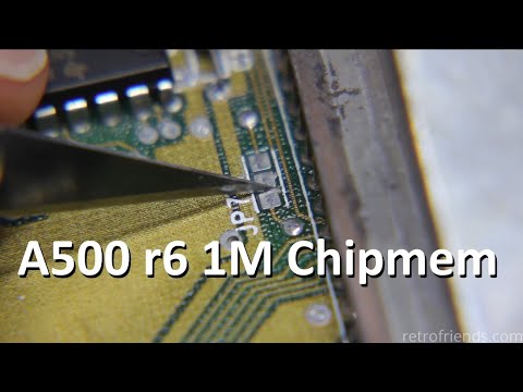 Amiga 500 r6 1-Megabyte Chip RAM Upgrade