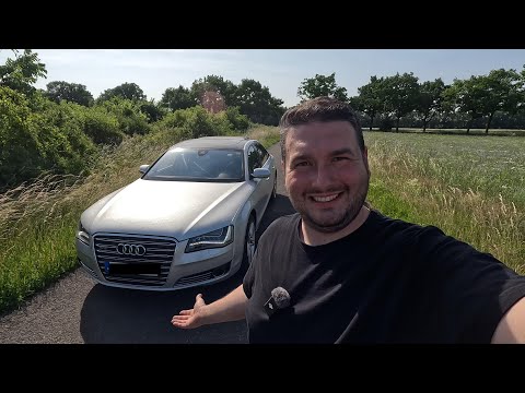 Freitag der 13. - Erste Probefahrt mit dem Audi A8 W12 6.3 - Geht alles gut?