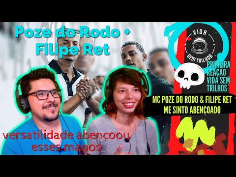 Roqueiros reagindo a RAP - MC Poze + Filipe Ret | Me Sinto Abençoado [Primeira Reação VST]