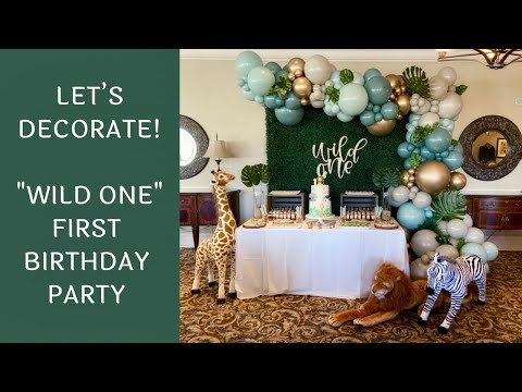 Wild Things Event Decor