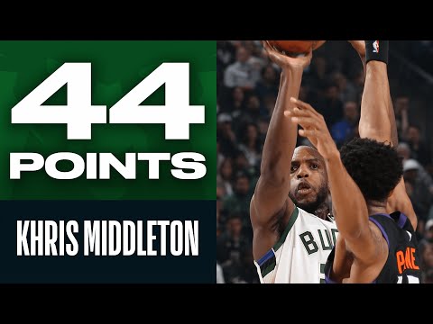 Khris Middleton Comes up HUGE vs Suns in the Clutch 👀