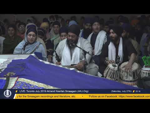 012 Toronto July 2019 Saturday Evening - Bhai Davinderbir Singh Jee UK