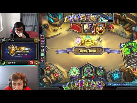 Eddie vs gallon - Semifinal - Hearthstone Grandmasters Americas 2020 Season 1 - Week 2