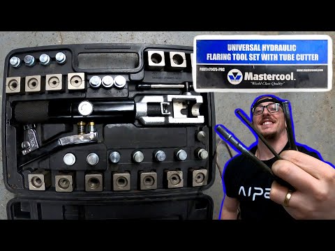 How to Make Push Connect Flare with Mastercool Flaring tool!