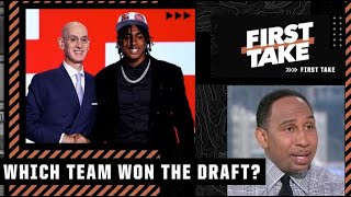 Which team won the 2022 NBA Draft? Stephen A. & Perk answer 👀 | First Take