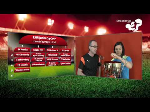 Losování E.ON Junior Cup 2017 - Nove Město nad Metují