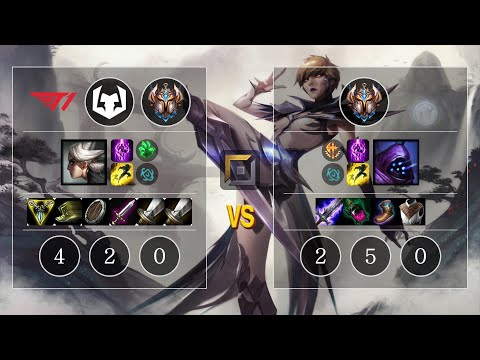 T1 Wooje Camille vs Jax Top - KR Challenger Patch 10.11