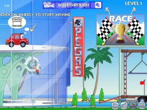 Wheely -- Level 1 Walkthrough