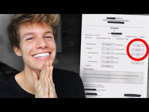 Ich zeige euch meine ZEUGNISSE