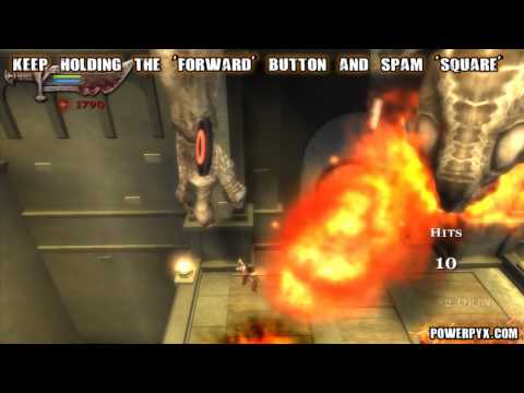 God of War: Chains of Olympus - 1000 Hit Combo (Heavy Hitter Trophy Guide)