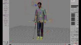 Hugh Laurie as Dr Gregory HOUSE - 3D from nothing to something Part 1