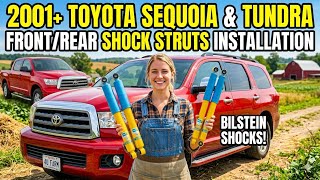 2001+ Toyota Sequoia / Tundra Front & Rear shocks struts  Installation