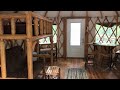 Walkthrough of Yurt 8 in Cloudland Canyon