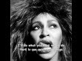 "Private Dancer" Tina Turner (sub. inglés y español)