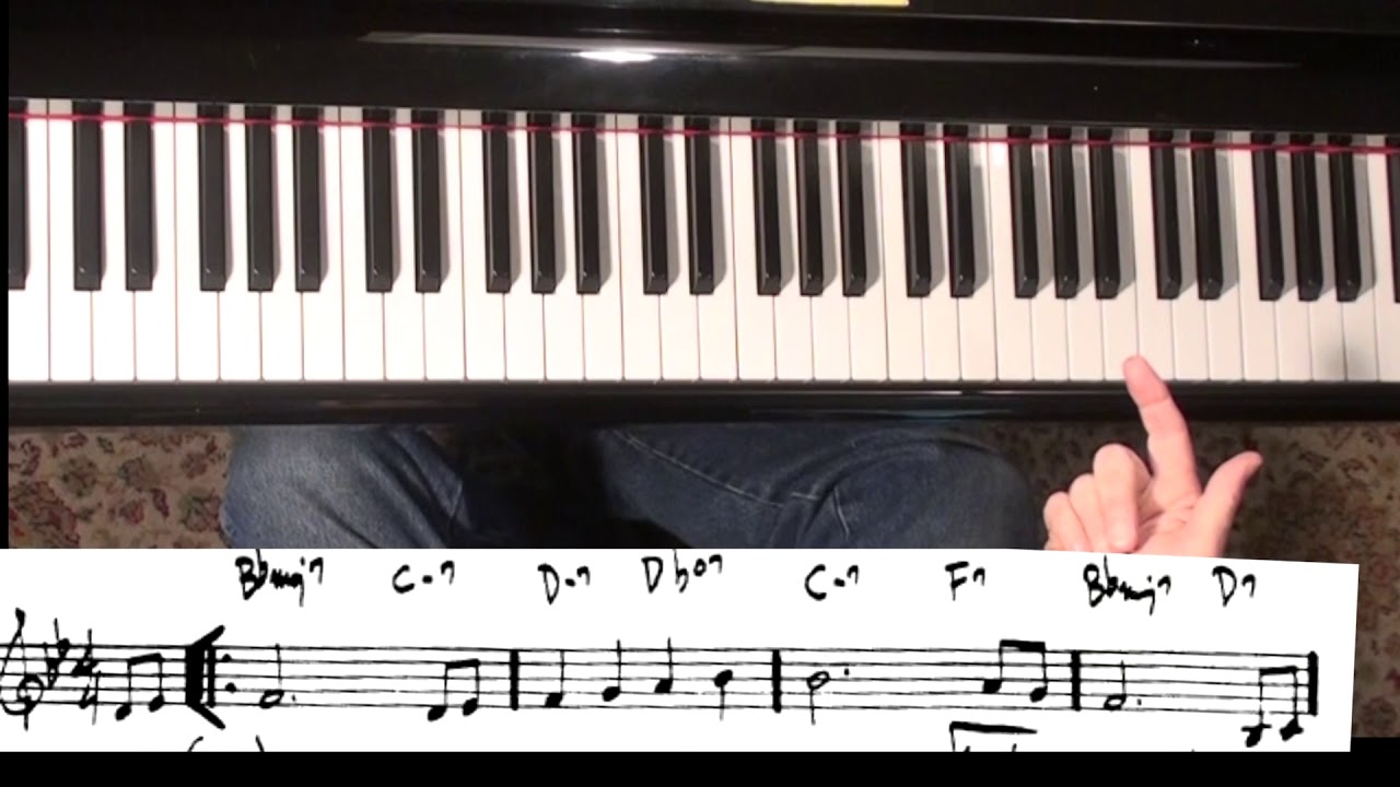 My Romance, jazz piano standard, chord voicings, theory, etc. JPC-310