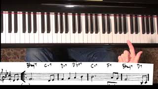 My Romance, jazz piano standard, chord voicings, theory, etc. JPC-310