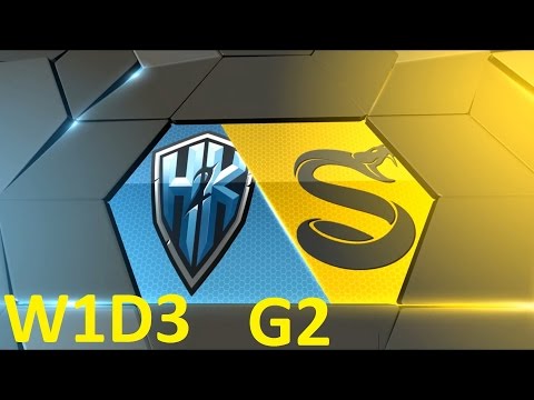 H2K vs SPY Game 2 Highlights - 2017 EULCS SPRING SPLIT - WEEK 1 DAY 3