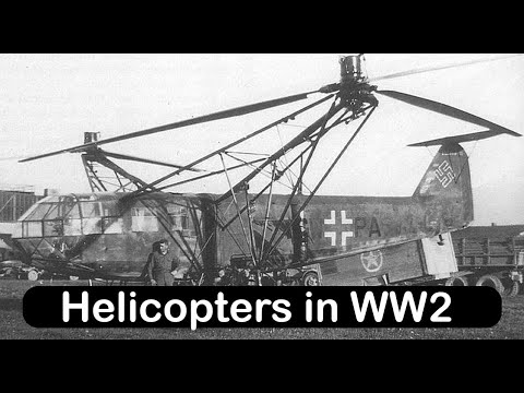 Were there helicopters in World War 2?