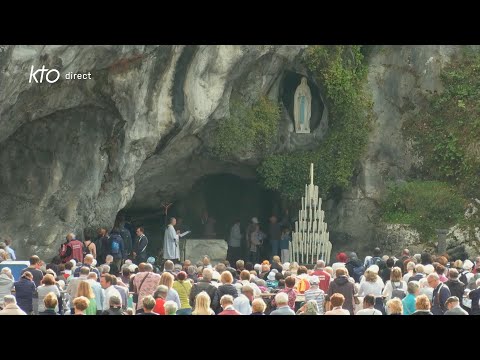 Chapelet du 8 octobre 2022 à Lourdes