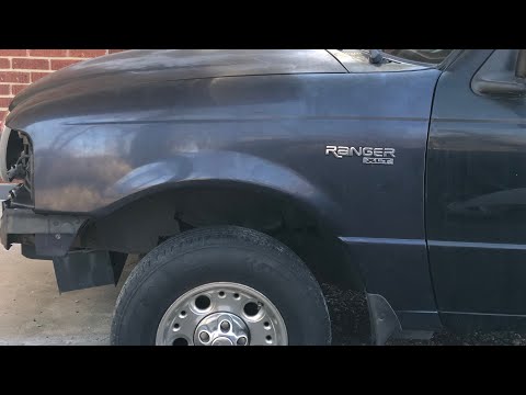 Remove/install fender on Ford Ranger