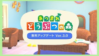 【あつまれどうぶつの森】初島紹介とアプデやってみた！