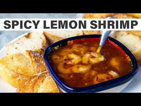 5-Minute Spicy Lemon Shrimp Recipe (EASY & DELICIOUS!)