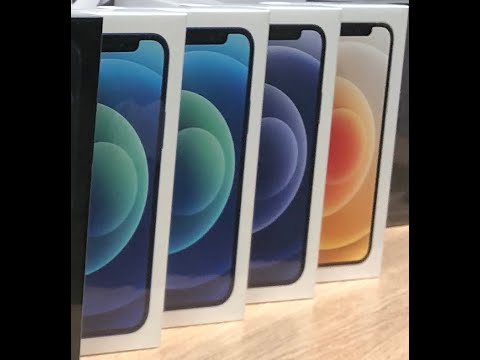 iPhone 12 All Colors Unboxing - Blue, Red, Green, White & Black