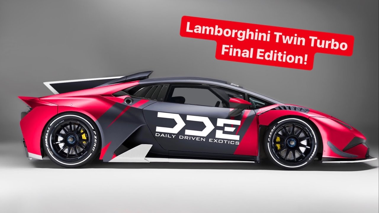 Revealing the final edition Twin Turbo Lamborghini tire slayer project!