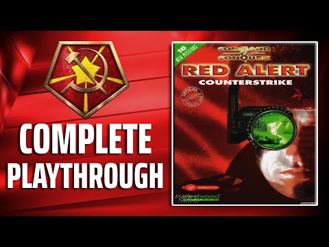 C&C Red Alert Counterstrike | Soviet Complete Playthrough | (HARD)