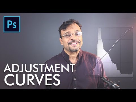 Adjustments Curves in Adobe Photoshop Urdu Hindi