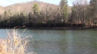 preview picture of video 'Pocahontas County WV - Greenbrier River Seebert WV.m2ts'
